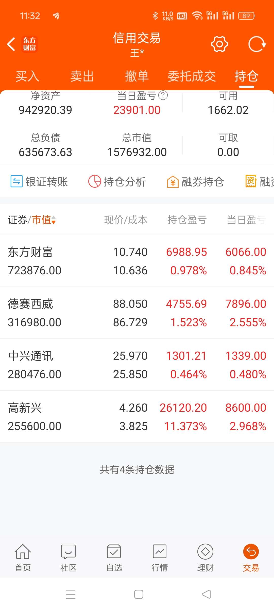 南向资金今日成交活跃股名单（11月7日）