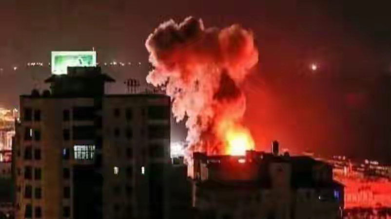 以军,突发空袭!