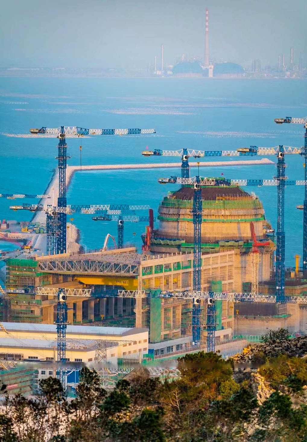 广东陆丰核电项目1、2号机常规岛建设全面启动