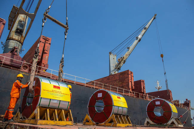 越南钢材出口市场从欧美转向东南亚国家