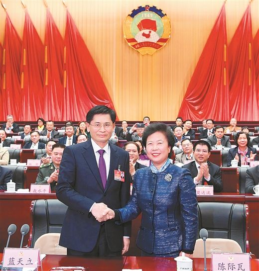 蔡允革任广西壮族自治区党委委员、常委