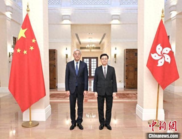 民航局局长宋志勇会见香港特区行政长官李家超