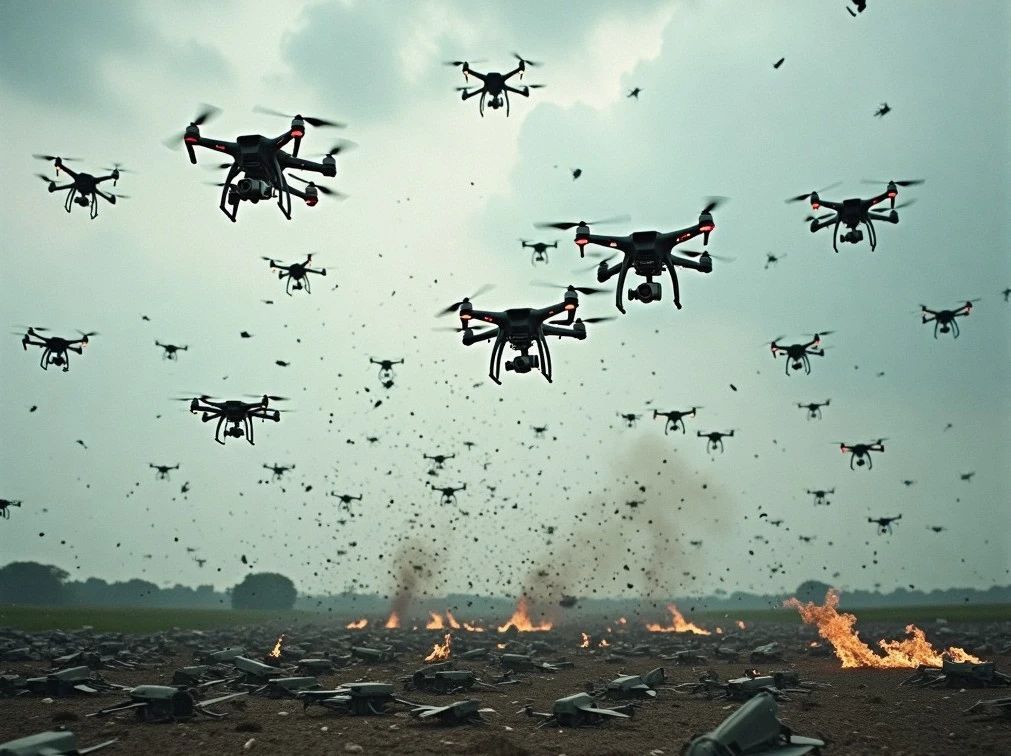 越南首次实验无人机跨海运输