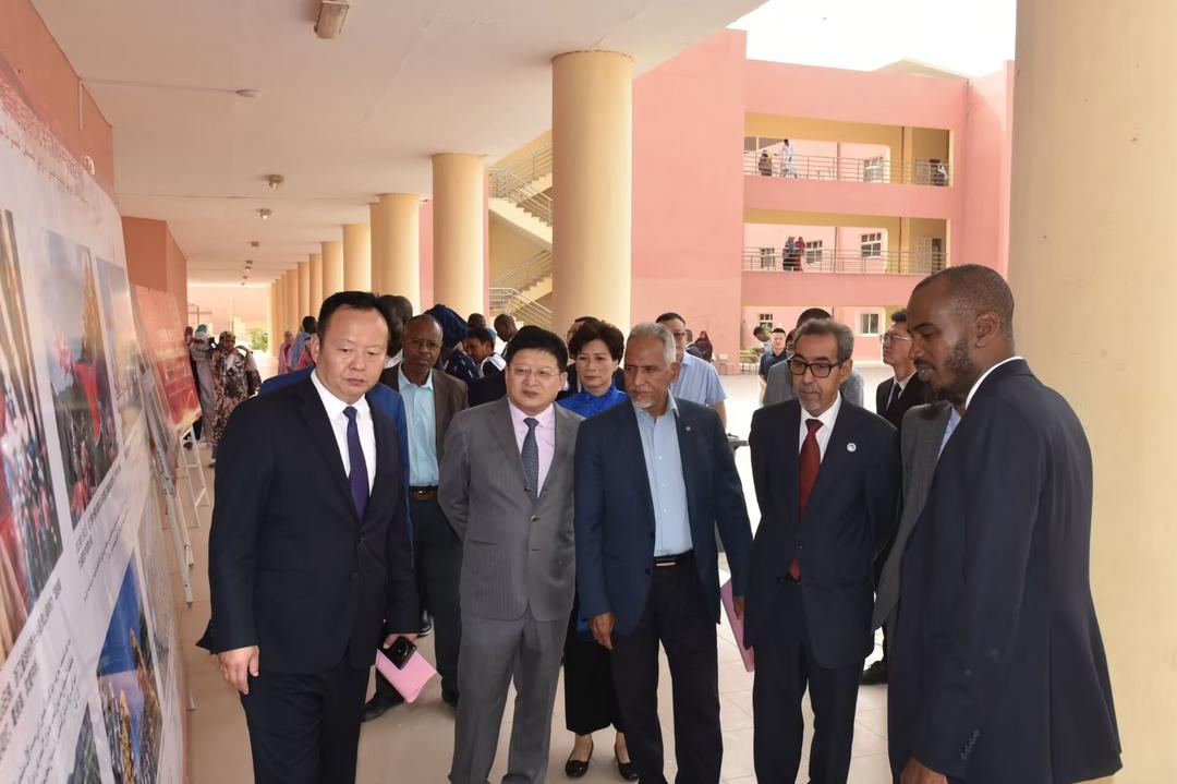 唐中东大使调研考察毛里塔尼亚恩迪亚戈港